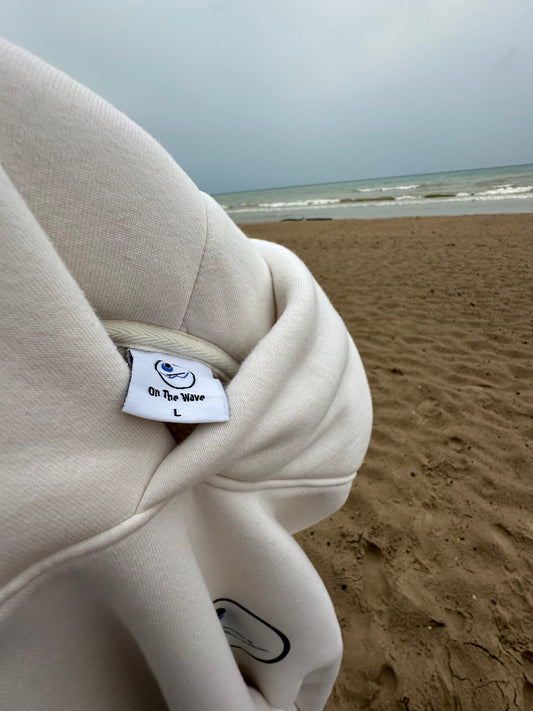 Cream Hoodie