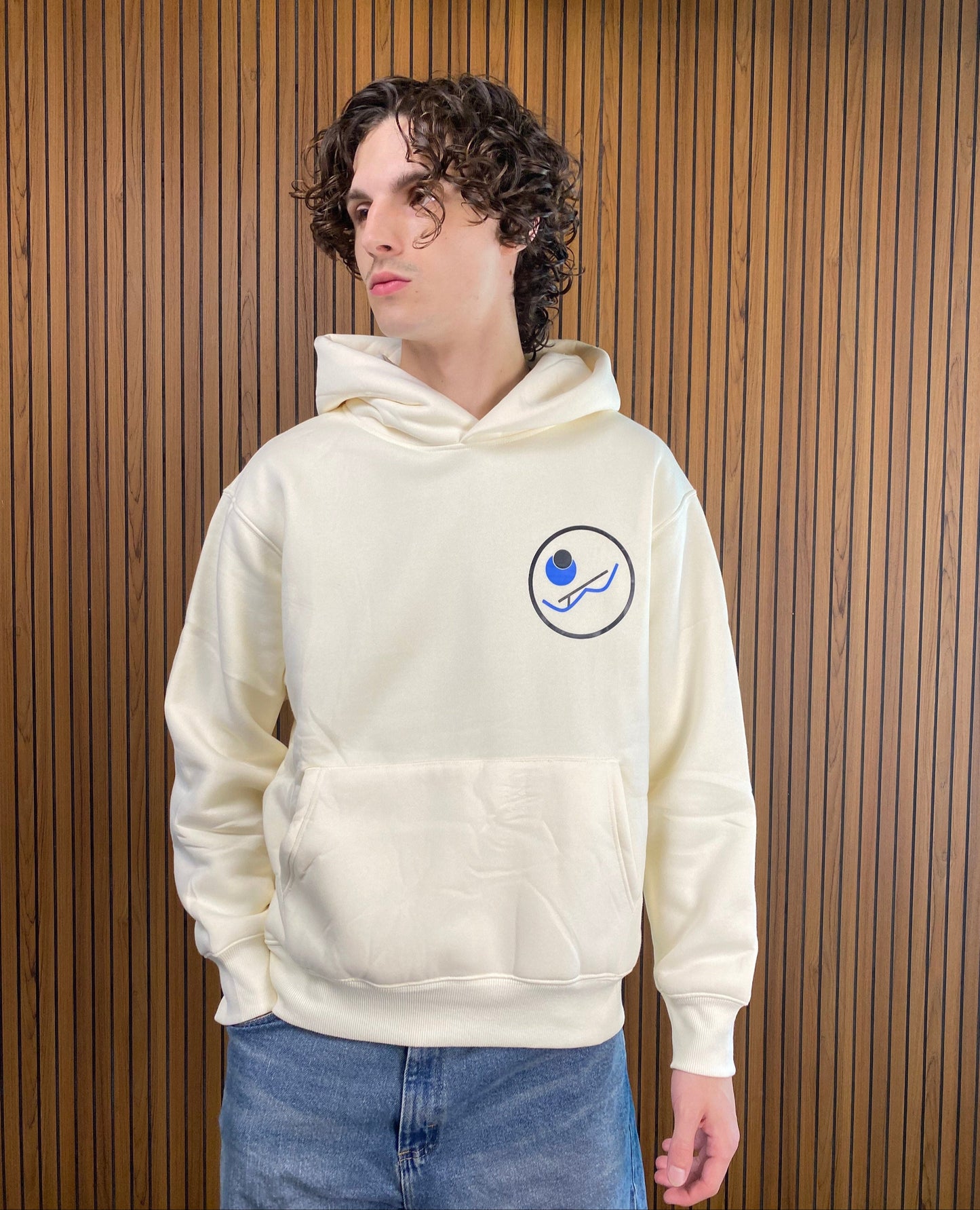 Cream Hoodie