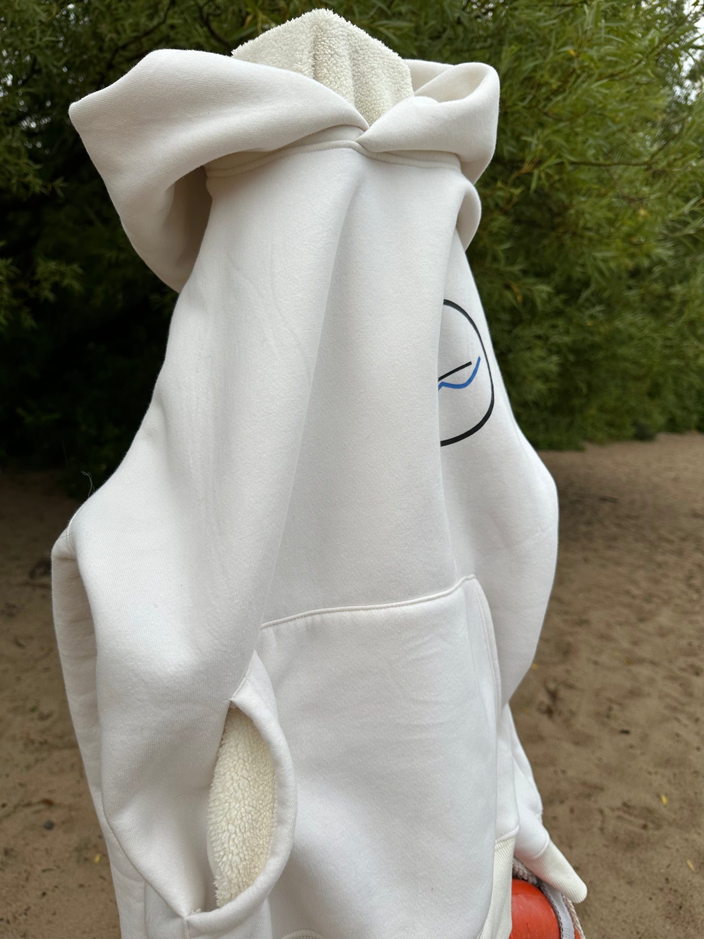 Cream Hoodie